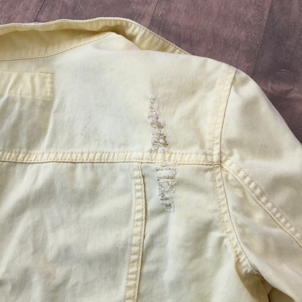 Bcbgeneration Yellow Button Up Jacket - image 5